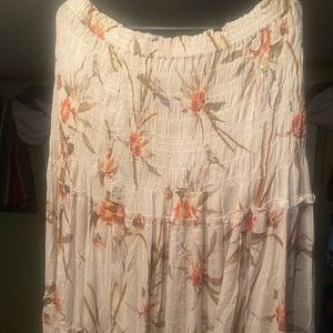 NEW All Saints Ellie Dorada Dress / Skirt - 2 in 1 Ecru White